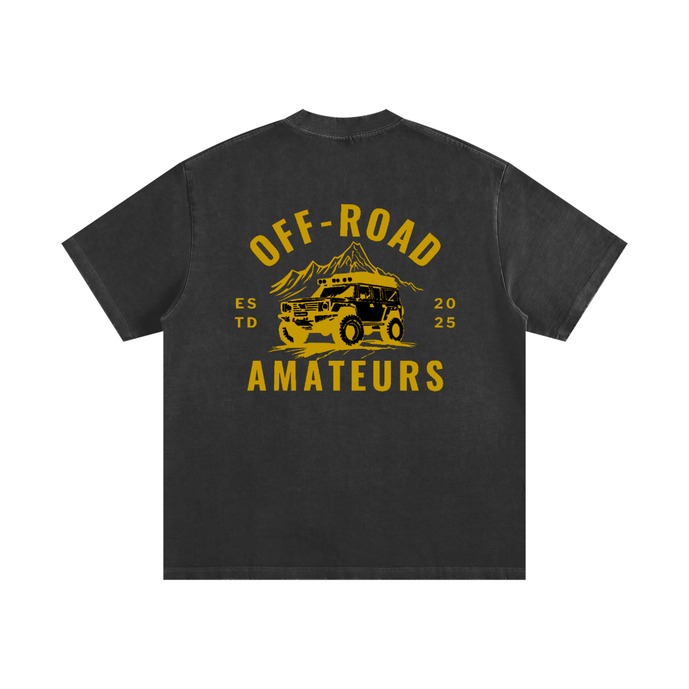 Heavyweight Vintage Washed Frayed T-Shirt